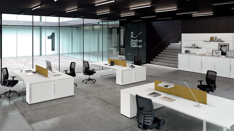 Aménagement d'espace de travail Be.1 
