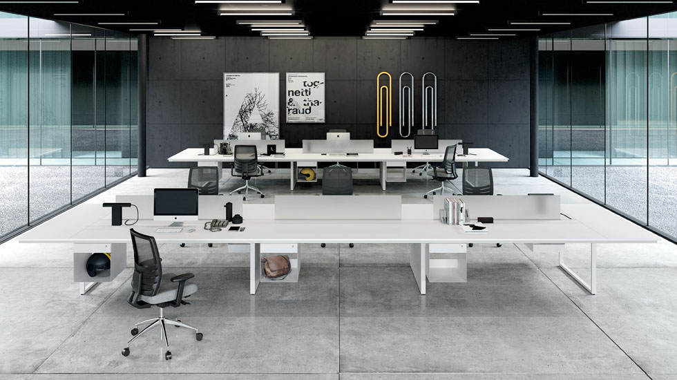 Aménagement d'espace de travail Be.1 