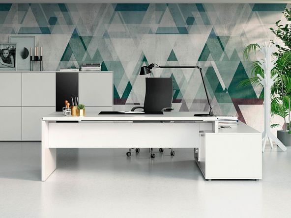 Bureau de direction Asset sur crédence