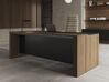 Bureau de direction Ono avec revêtement éco-cuir