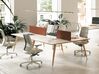 Bureau bench 4 personnes Cooper pieds bois massif