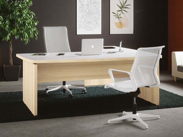 Bureau de direction Ranger Arqué avec retour