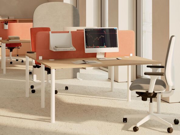 Bureau bench 2 personnes Inéo