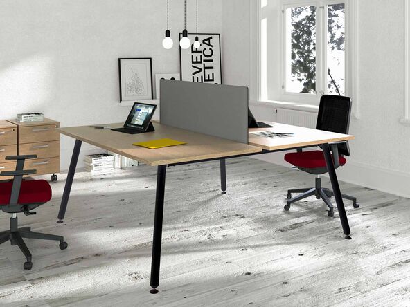 Bureau bench 2 personnes Rodia