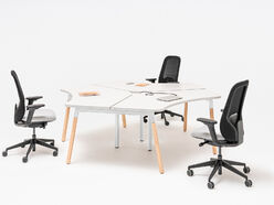 Bureau bench 3 personnes Wilder