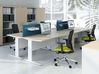 Bureau bench 4 personnes Evolis avec caisson