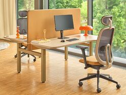 Bureau bench 2 personnes Drive Compact avec réglage en hauteur électrique