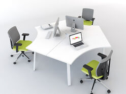 Bureau bench 3 personnes Ghoja