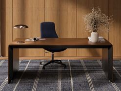 Bureau de direction eRange en placage bois