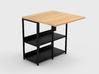 Bureau rabattable avec rangement Boox