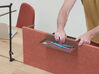Table de travail Leiho en placage bois
