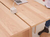 Table de travail Leiho en placage bois