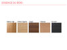 Table de travail Leiho en placage bois