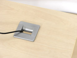 Bureau compact Corial avec caisson et électrification