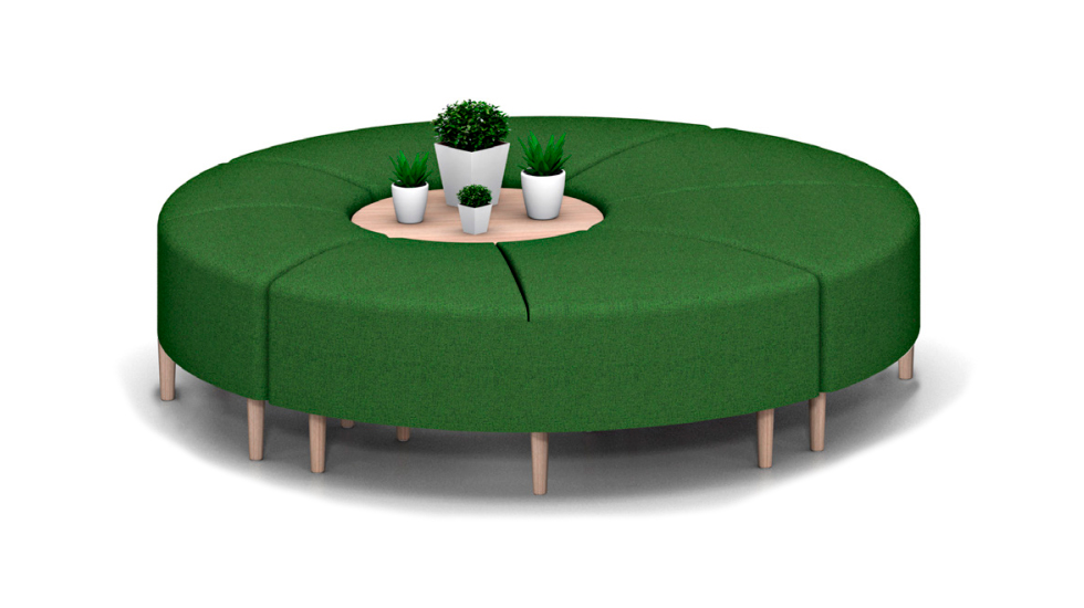 Banquettes et poufs modulables Bend