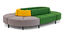 Banquettes et poufs modulables Bend