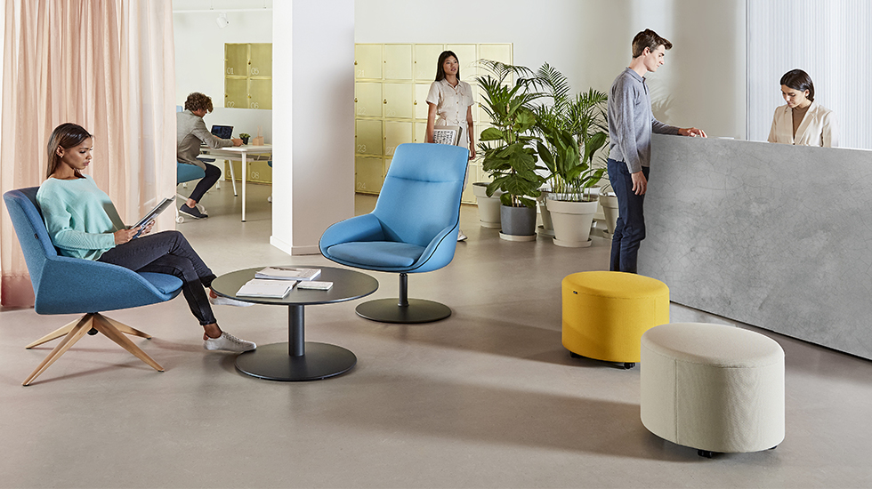 Banquettes et poufs modulables Bend