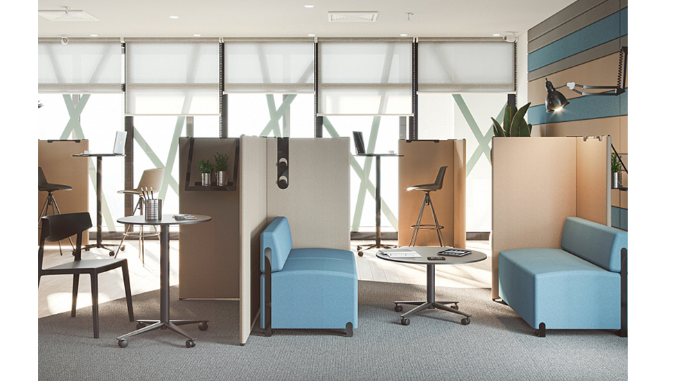 Banquettes et poufs modulables Bend