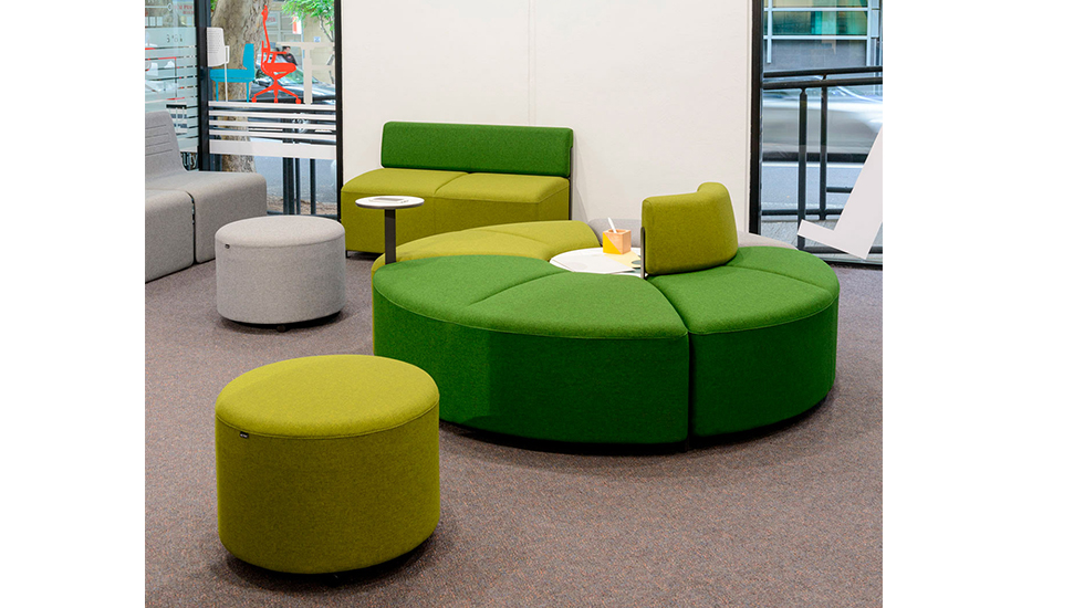 Banquettes et poufs modulables Bend