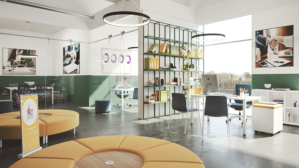 Banquettes et poufs modulables Bend
