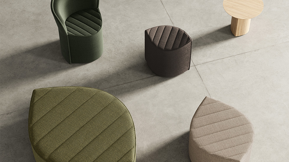 Banquettes et poufs Ostoa