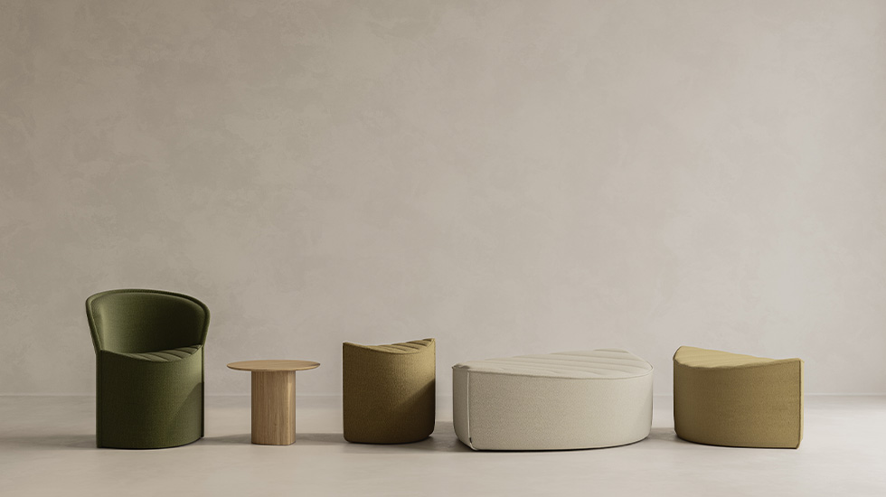 Banquettes et poufs Ostoa