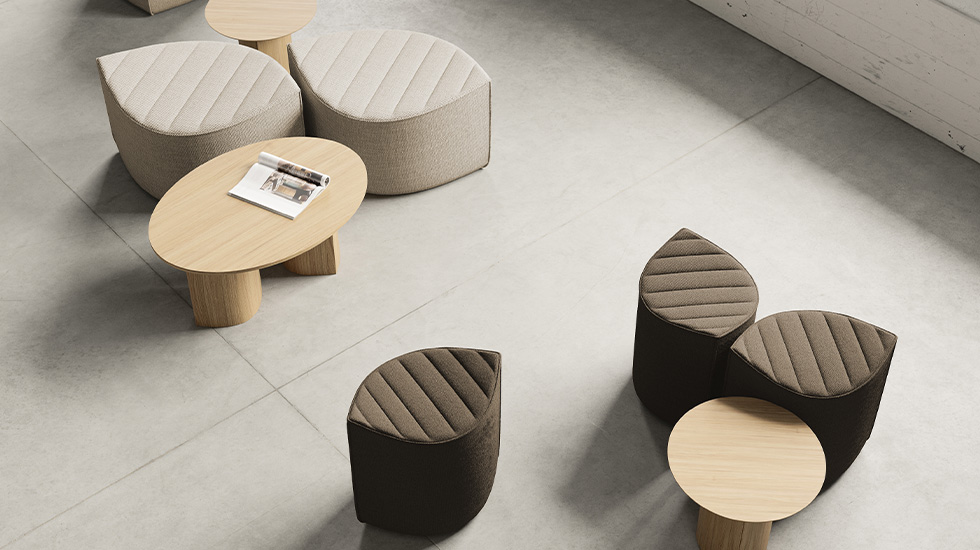 Banquettes et poufs Ostoa
