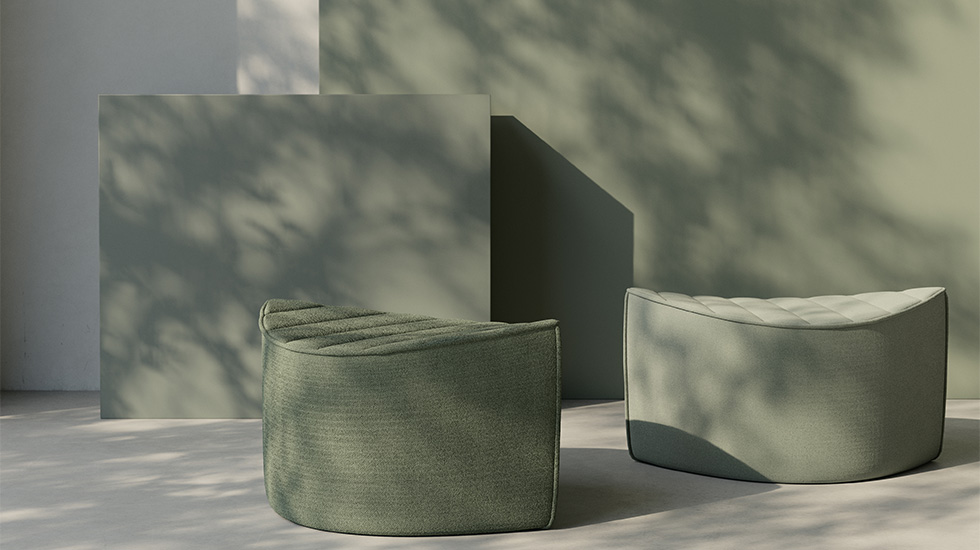 Banquettes et poufs Ostoa