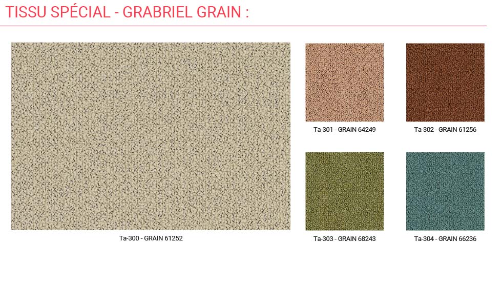 Banquettes et poufs Ostoa