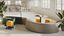 Banquette modulable éco-conçue Sarek outdoor