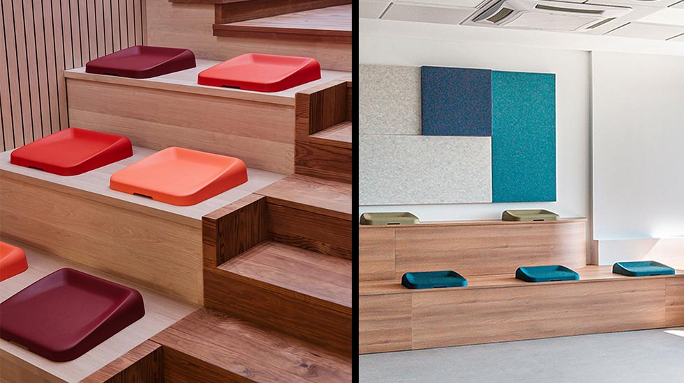 Banquette modulable éco-conçue Sarek outdoor