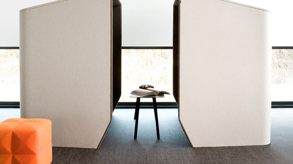 Pouf acoustique BuzziCube 3D