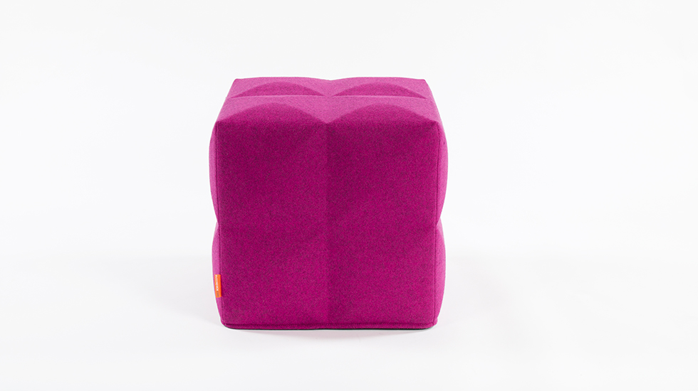 Pouf acoustique BuzziCube 3D