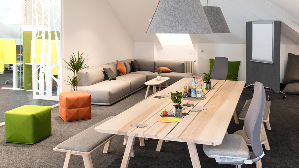 Pouf acoustique BuzziCube 3D