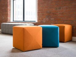 Pouf acoustique BuzziCube 3D