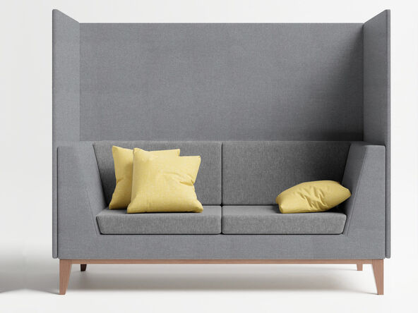 Canapé 2 personnes avec cloisons Posh