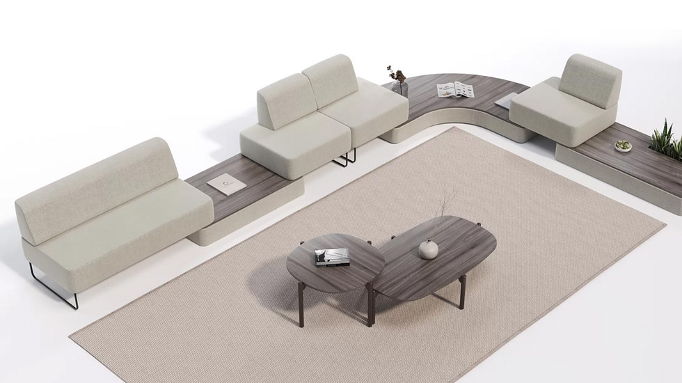 Banquette d'accueil Nexus