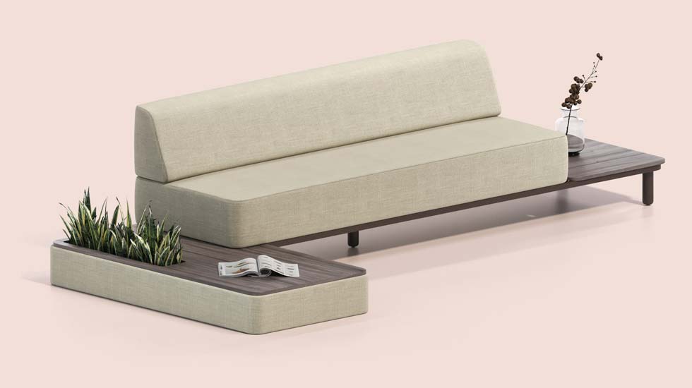 Banquette d'accueil Nexus