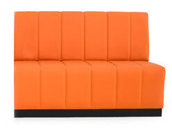 Banquette 2 personnes en simili cuir Taora Zócalo