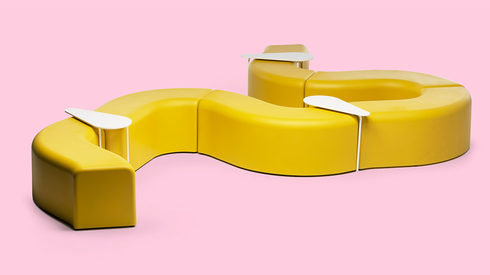 Banquette indoor/outdoor modulable Churros