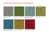 Pouf d'accueil rond Columbia