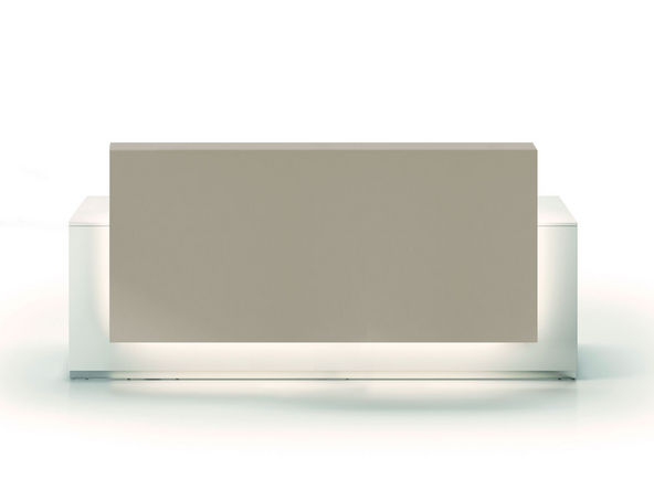 Banque d'accueil Lux avec réhausse XL