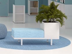 Banquette Kino avec bac plantes