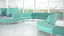Système d'assises lounge modulaires Sérac