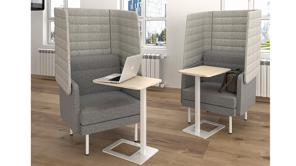 Système d'assises lounge modulaires Sérac