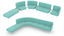 Système d'assises lounge modulaires Sérac
