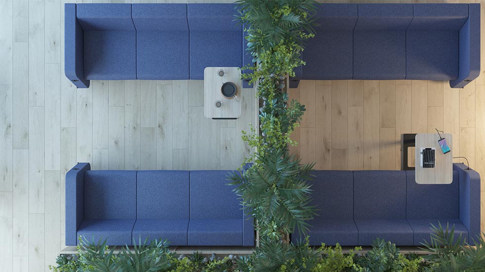 Banquette d'accueil Stockholm