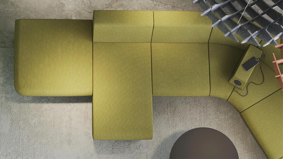Banquette d'accueil Stockholm