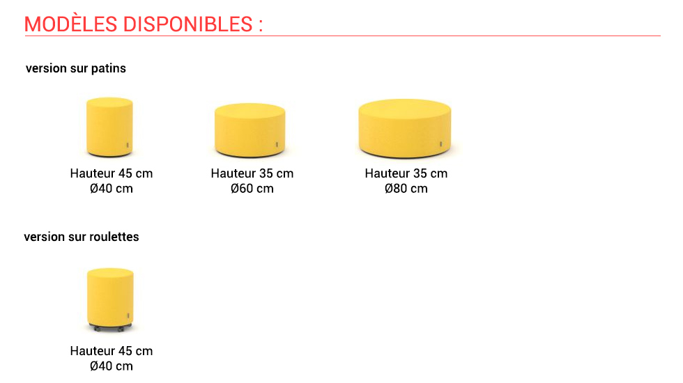 Pouf Giro