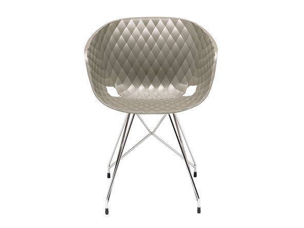 Lot de 4 chaises d'accueil Uni-ka 596